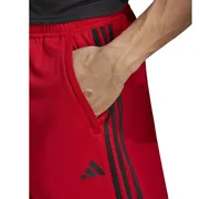 adidas Men's Train Essentials Classic-Fit Aeroready 3-Stripes 10" Training Shorts