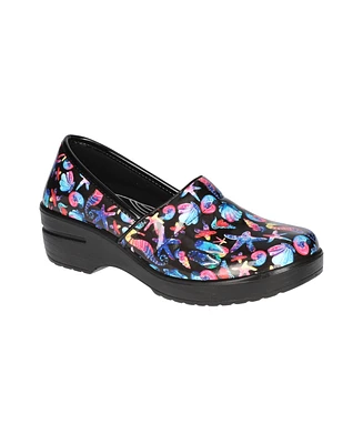 Easy Works by Street Women's Lyndee Slip Resistant Clogs