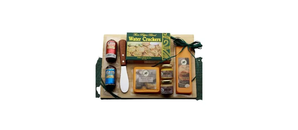 Gbds Classic Selections Meat & Cheese Board - meat and cheese gift baskets - 1 Basket