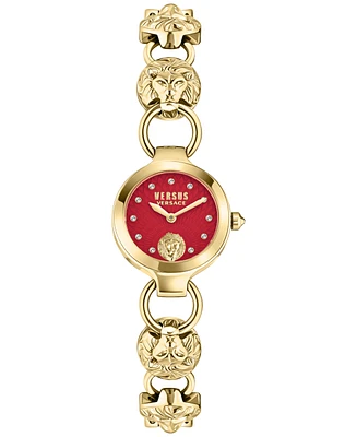 Versus Versace Women's Broadwood Lion Link Stainless Steel Bracelet Watch 26mm