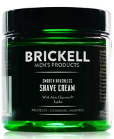 Brickell Men's Products Smooth Brushless Shave Cream, 5 oz.