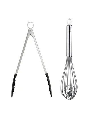 Cuisipro Locking Tong and Whisk Set, 2 Piece