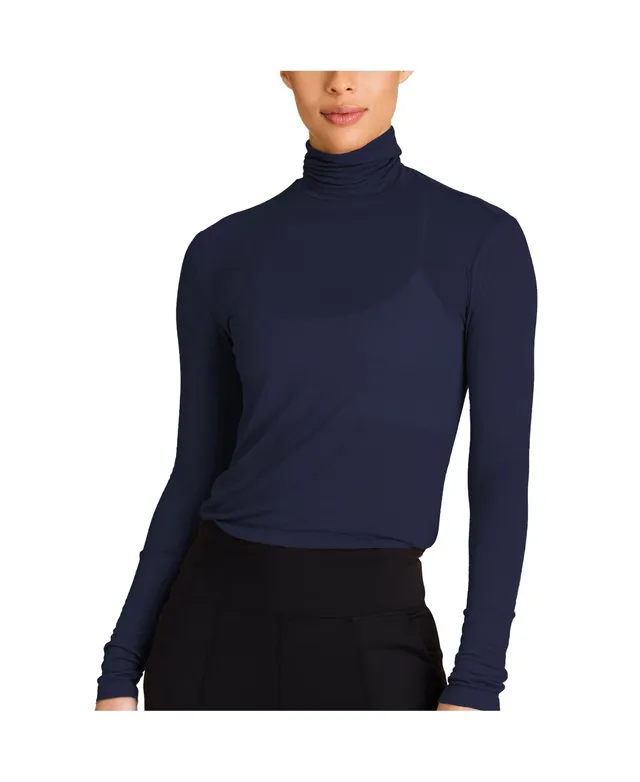 Alala Adult Women Washable Cashmere Blend Long Sleeve Crew Neck Top