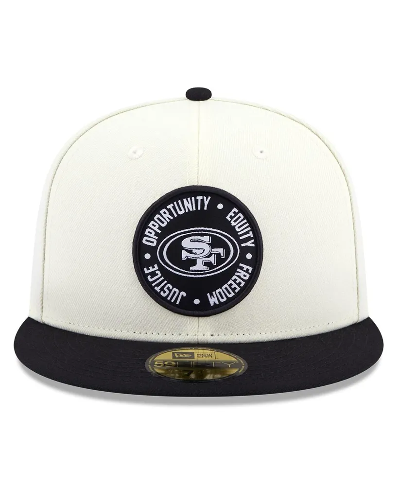 Men's New Era Cream San Francisco 49ers Retro 59FIFTY Fitted Hat