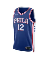 Men's and Women's Nike Tobias Harris Royal Philadelphia 76ers Swingman Jersey - Icon Edition