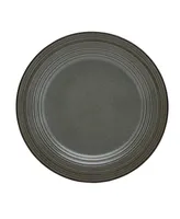 Mikasa Swirl Graphite 16 Piece Dinnerware Set, Service for 4