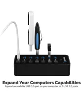 Sabrent Hb-BUP7 Individual Power Switches & LEDs 7-Port Usb 3.0 Hub