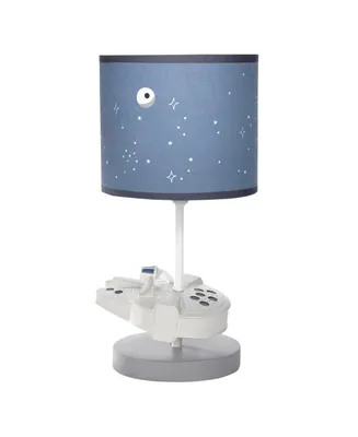 Lambs & Ivy Star Wars Signature Millennium Falcon Lamp with Shade & Bulb