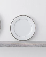 Noritake Regina Platinum Set of 4 Salad Plates, Service For 4