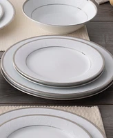 Noritake Regina Platinum Set of 4 Salad Plates, Service For 4