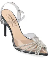 Journee Collection Women's Eleora Lucite Stilettos