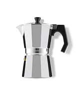 JoyJolt Italian Moka Pot 6 Cup Capacity Stovetop Aluminium Espresso Maker