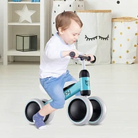 Costway 4 Wheels Baby Balance Bike Children Walker No-Pedal