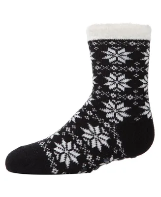 MeMoi Girls Snowflake Cozy Socks