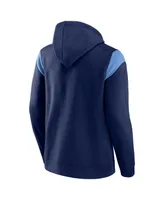 Men's Fanatics Navy Tennessee Titans Call The Shot Pullover Hoodie