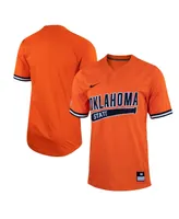 Men's Nike Orange Oklahoma State Cowboys Two-Button Replica Baseball Jersey