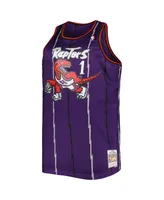 Men's Mitchell & Ness Tracy McGrady Purple Toronto Raptors Big and Tall Hardwood Classics 1998-99 Swingman Jersey