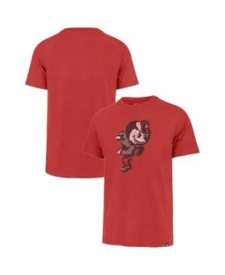 Men's '47 Brand Scarlet Ohio State Buckeyes Premier Franklin T-shirt