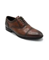 Aston Marc Men's Tempo Cap Toe Dress Shoes