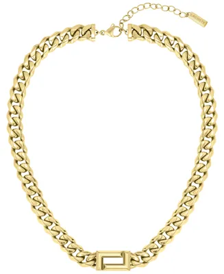 Lacoste Men's Curb Chain Necklace