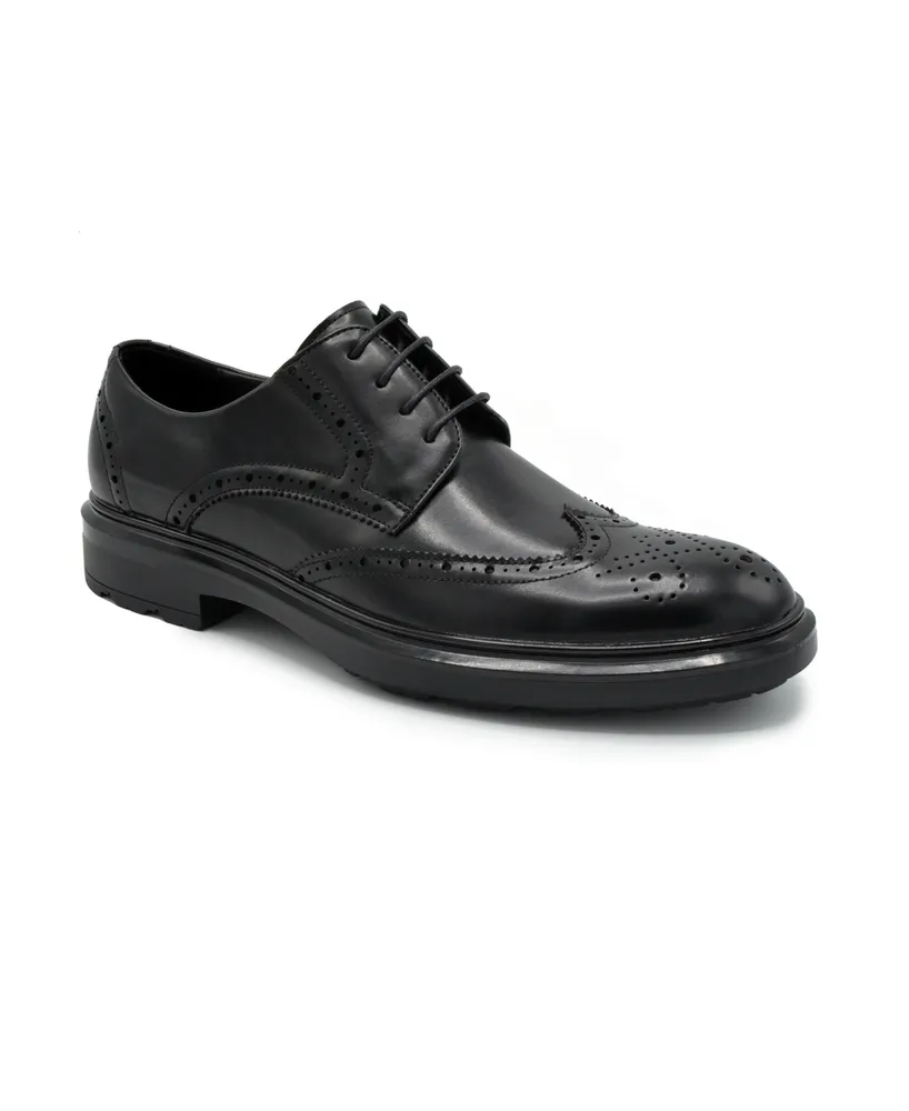 Aston Marc Men's Tuscan Wingtip Dress Shoes