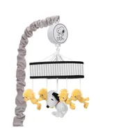 Lambs & Ivy Classic Snoopy & Woodstock Musical Baby Crib Mobile Soother Toy