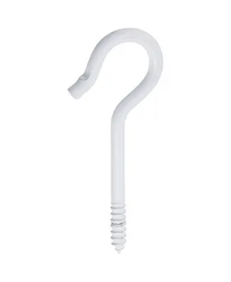Panacea Products Corp White Ceiling Hooks, 5 Pack