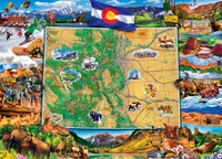 Masterpieces Colorado - The Centennial State 1000 Piece Jigsaw Puzzle