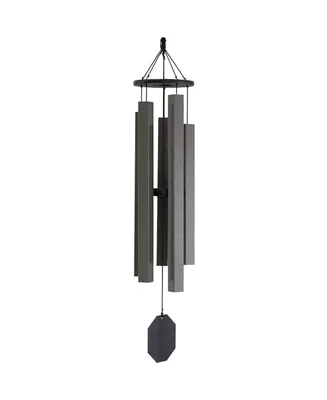 Lambright Chimes Alpine Whisper Wind Chime Amish Crafted, Mocha, 43in