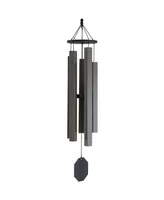 Lambright Chimes Alpine Whisper Wind Chime Amish Crafted, Mocha, 43in