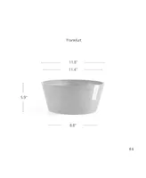 Ecopots Modern Plastic Frankfurt Flower Pot Planter