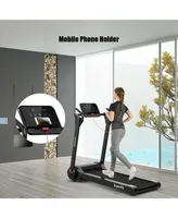 Costway 2.25HP Folding Electric Motorized Treadmill With Speaker