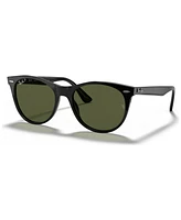 Ray-Ban Unisex Polarized Sunglasses, RB2185 Wayfarer Ii Classic