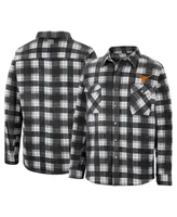 Men's Colosseum Black Texas Longhorns Ellis Full-Snap Jacket