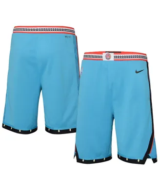 Big Boys Jordan Turquoise Phoenix Suns 2022/23 City Edition Swingman Shorts