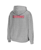 Women's Wear by Erin Andrews Heather Gray Chicago Blackhawks Full-Zip Hoodie