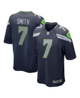 Men's Nike Geno Smith College Navy Seattle Seahawks Game Jersey