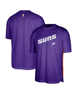 Men's Nike Purple Phoenix Suns Hardwood Classics Pregame Warmup Shooting Performance T-shirt