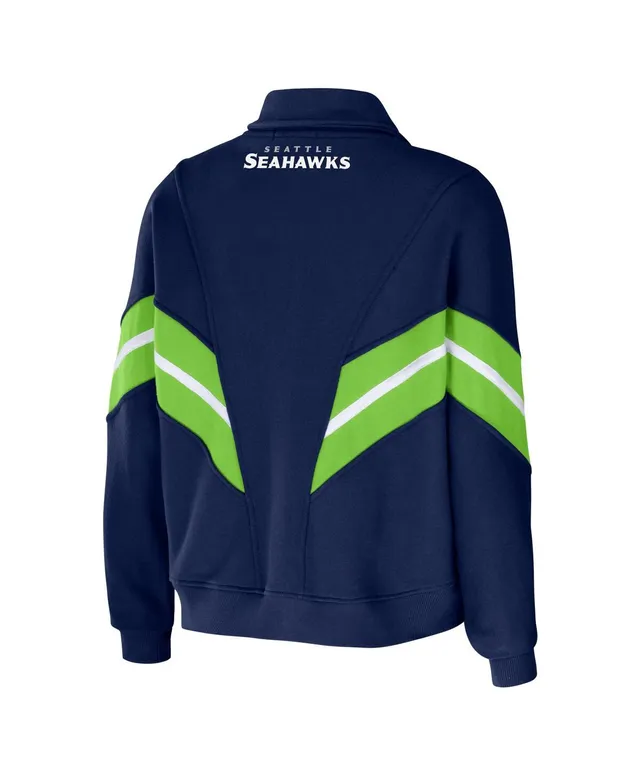 Seattle Seahawks WEAR By Erin Andrews Women's Quilted Full-Zip