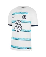 Men's Nike White Chelsea 2022/23 Away Breathe Stadium Blank Replica Jersey