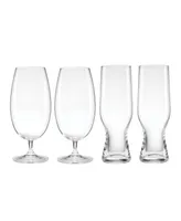 Lenox Tuscany Classics Assorted Beer Glass Set, 4 Piece