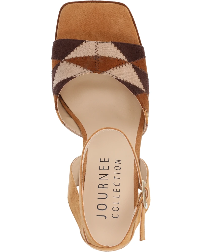 Journee Collection Women's Asherby Platform Sandals