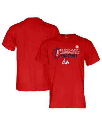 Men's Blue 84 Red Fresno State Bulldogs 2022 Jimmy Kimmel La Bowl T-shirt