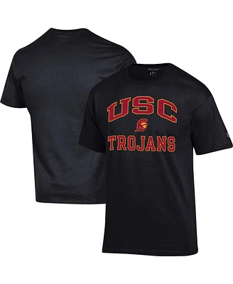 Men's Champion Black Usc Trojans High Motor T-shirt