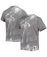 Men's Mitchell & Ness Ray Allen Heather Gray Milwaukee Bucks Above The Rim T-shirt