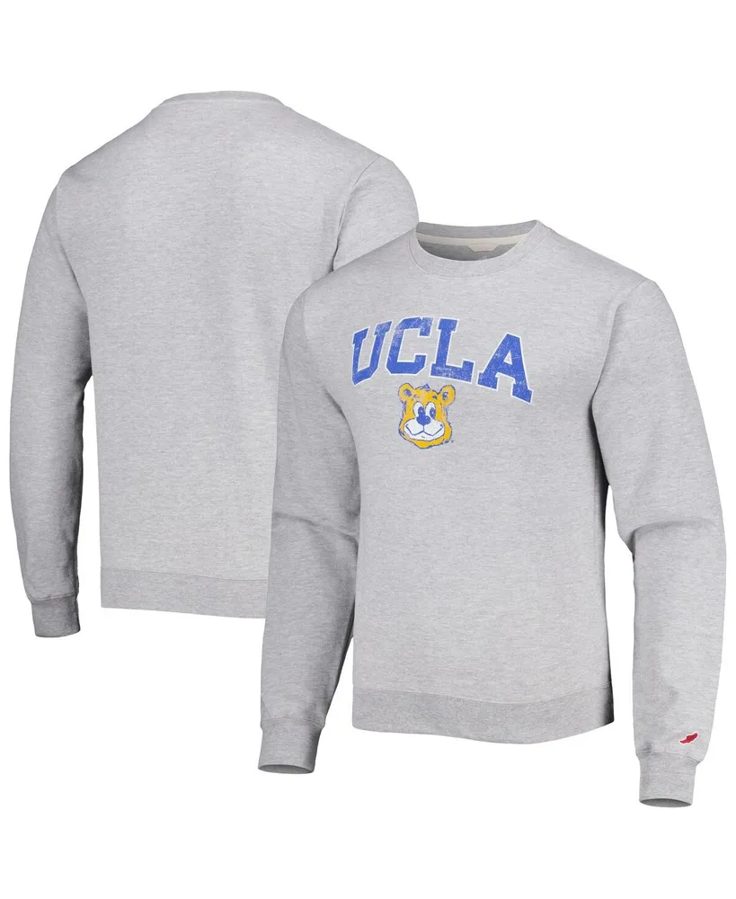 Men's League Collegiate Wear Gray Ucla Bruins 1965 Arch Essential Pullover Sweatshirt