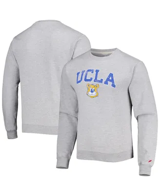 Men's League Collegiate Wear Gray Ucla Bruins 1965 Arch Essential Pullover Sweatshirt