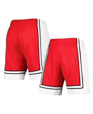Men's Mitchell & Ness Red Unlv Rebels Authentic Shorts