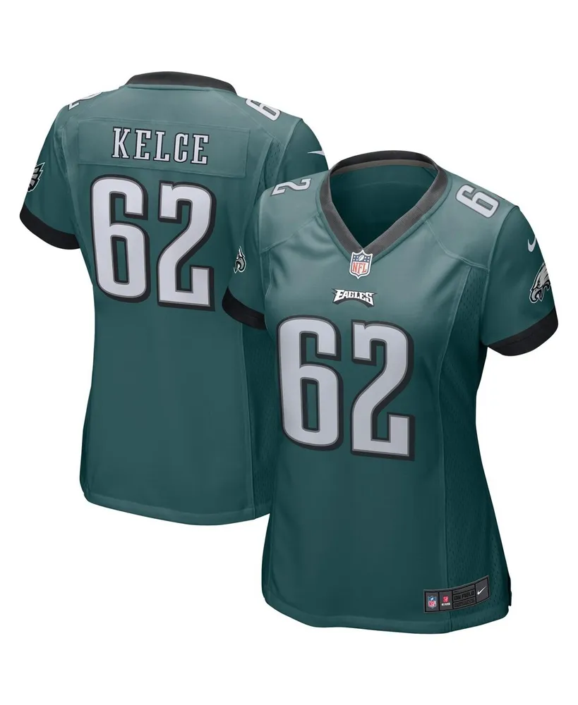 Jason Kelce Signed Philadelphia Eagles Nike Gray Atmosphere Jersey