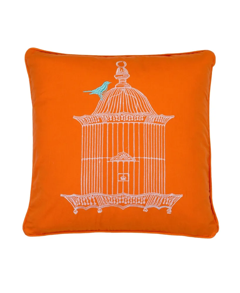 Levtex Abigail Birdcage Decorative Pillow, 18" x 18"